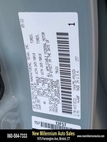 2022 Toyota Tundra 4WD SR5