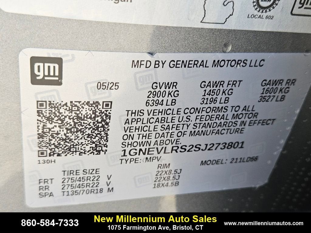 2025 Chevrolet Traverse AWD RS