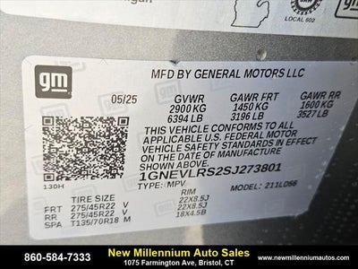 2025 Chevrolet Traverse AWD RS