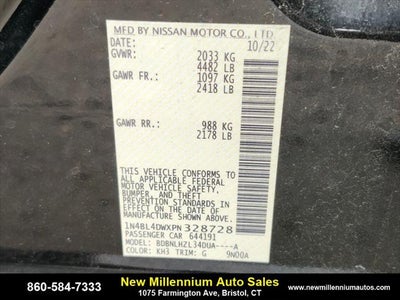 2023 Nissan Altima 2.5 SV